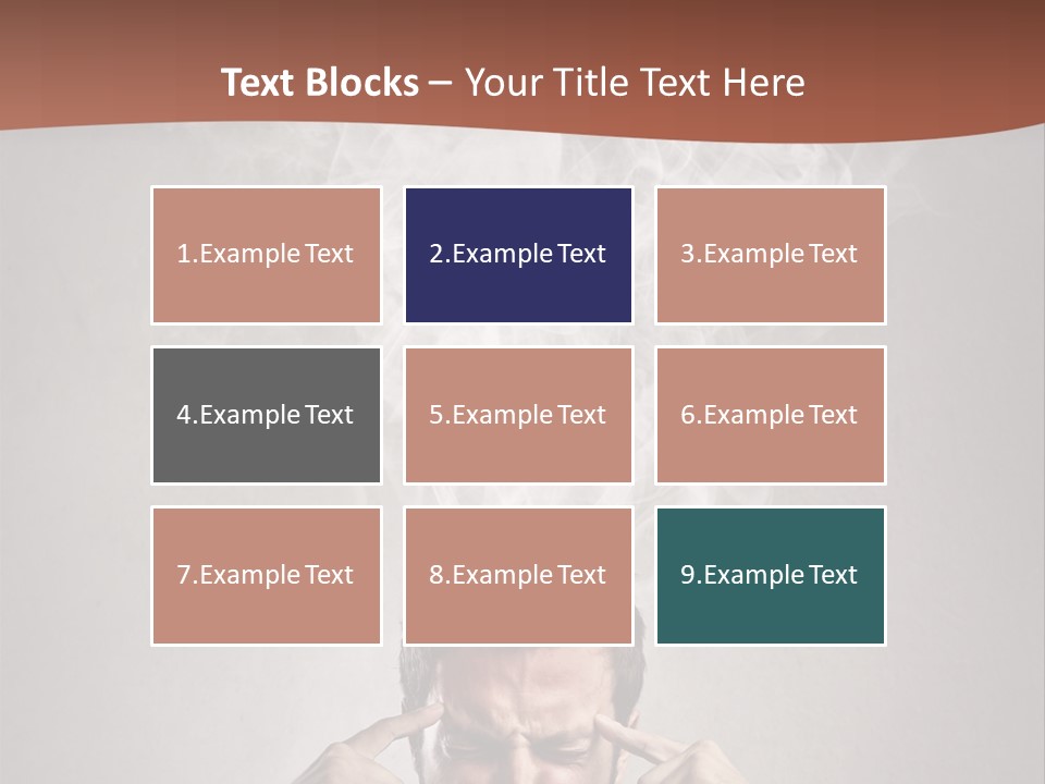Health Headache Burn PowerPoint Template