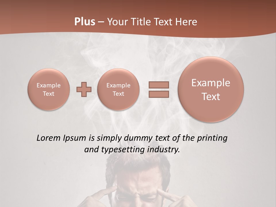 Health Headache Burn PowerPoint Template