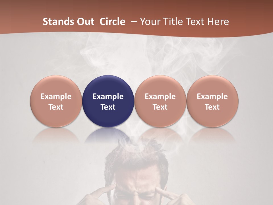 Health Headache Burn PowerPoint Template