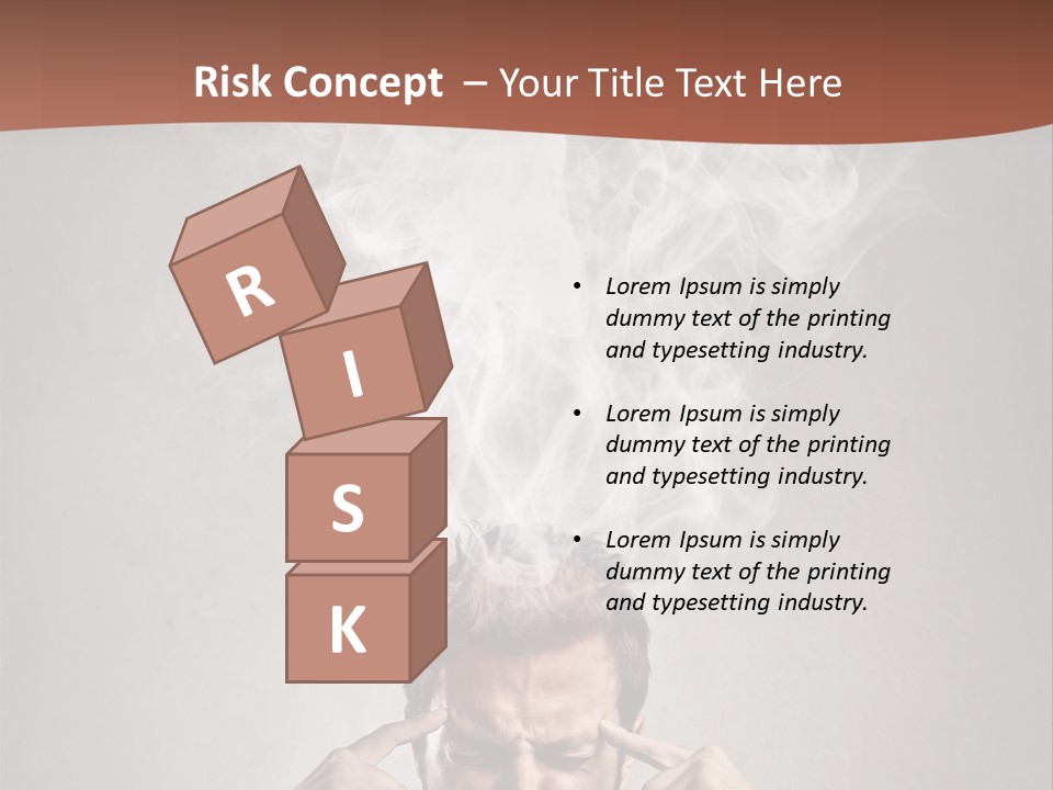 Health Headache Burn PowerPoint Template