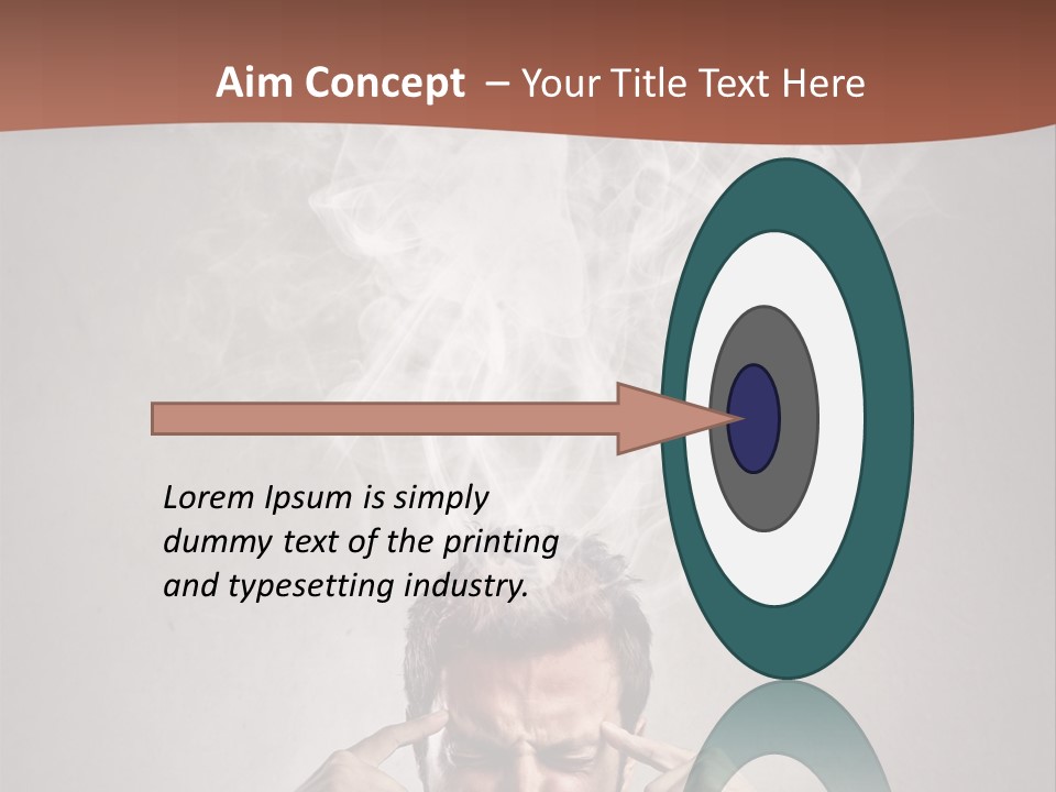 Health Headache Burn PowerPoint Template