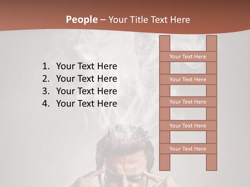 Health Headache Burn PowerPoint Template