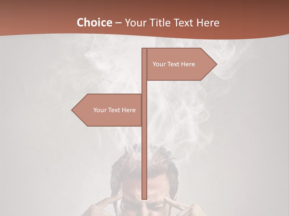 Health Headache Burn PowerPoint Template