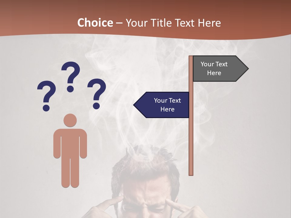 Health Headache Burn PowerPoint Template