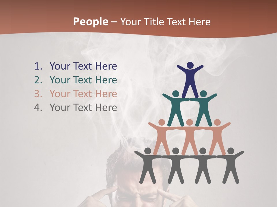 Health Headache Burn PowerPoint Template