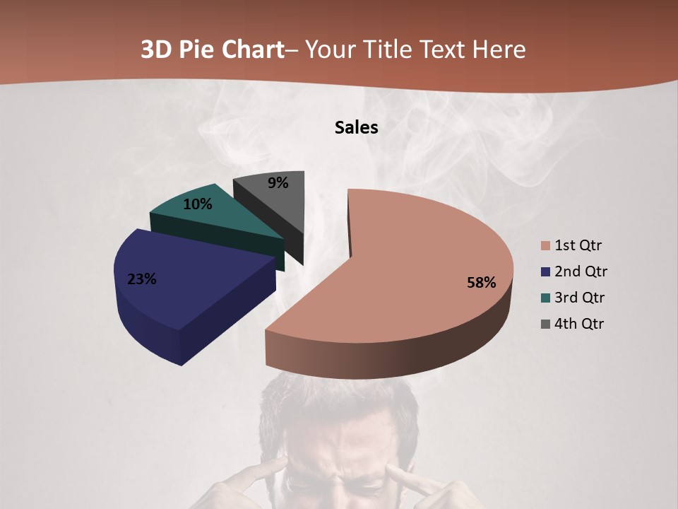 Health Headache Burn PowerPoint Template