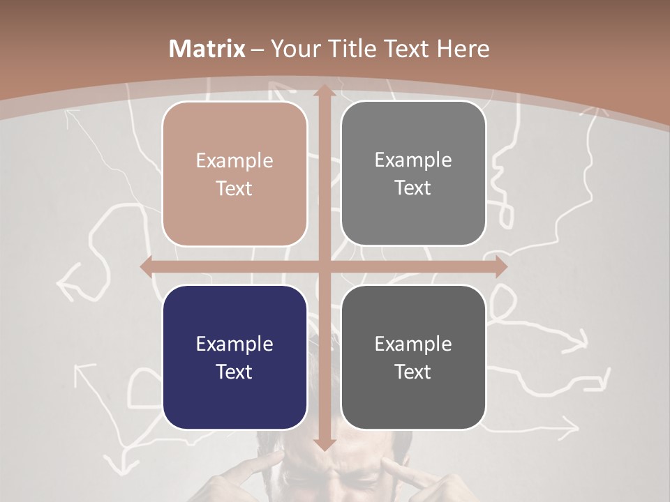 Hard Confusion Business PowerPoint Template