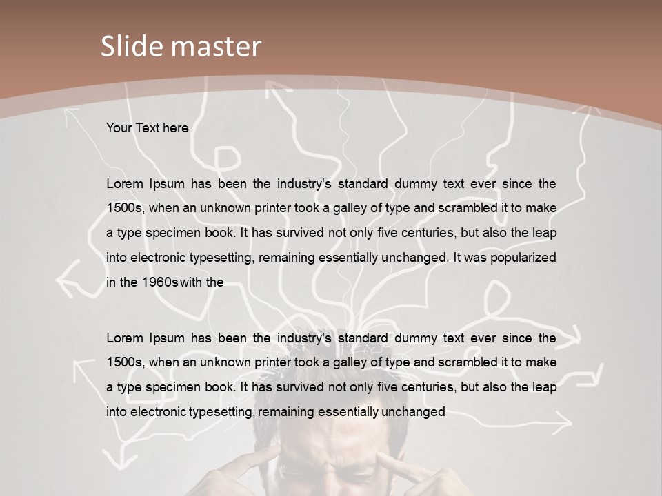 Hard Confusion Business PowerPoint Template