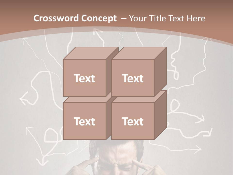 Hard Confusion Business PowerPoint Template