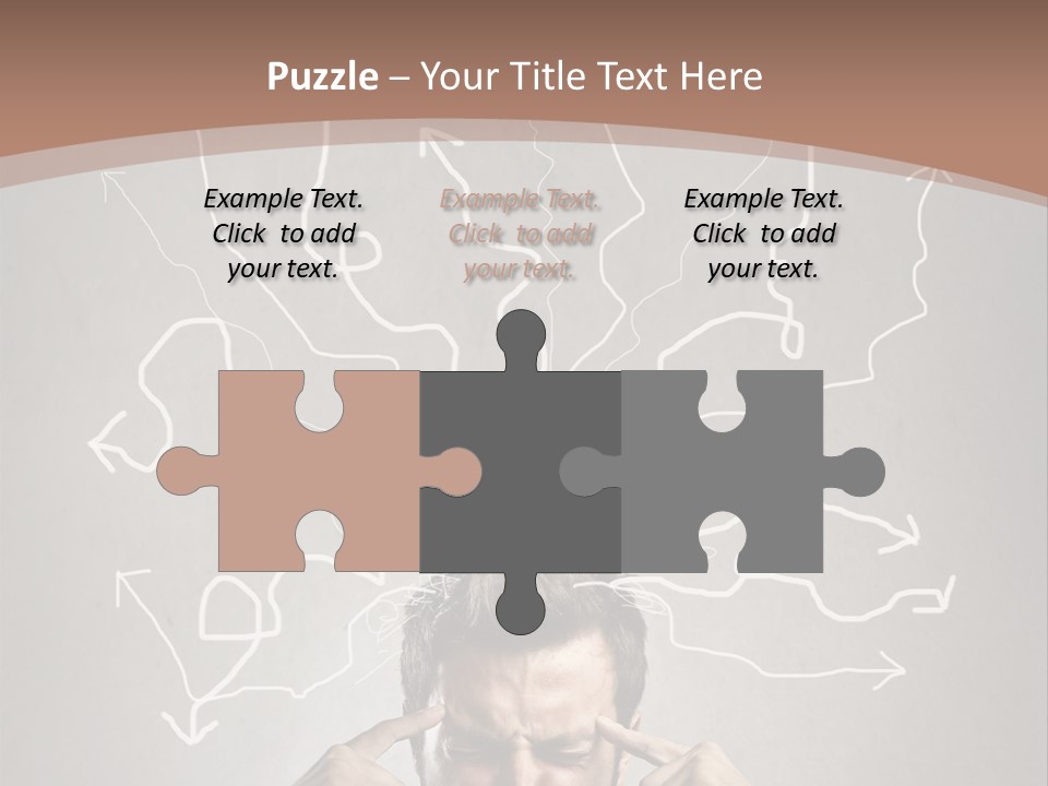 Hard Confusion Business PowerPoint Template