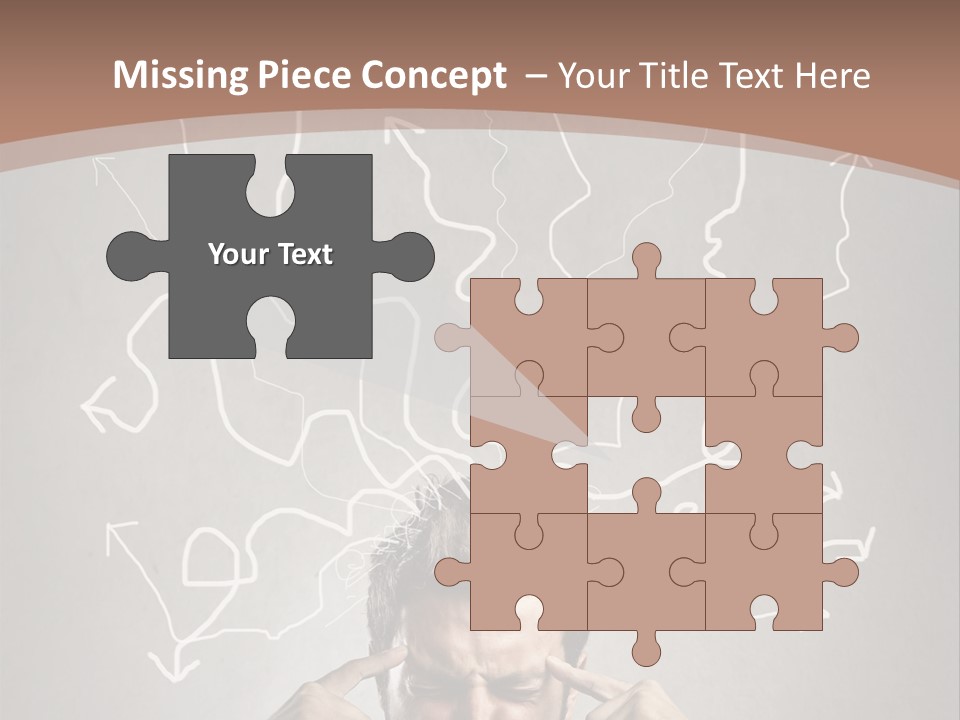 Hard Confusion Business PowerPoint Template