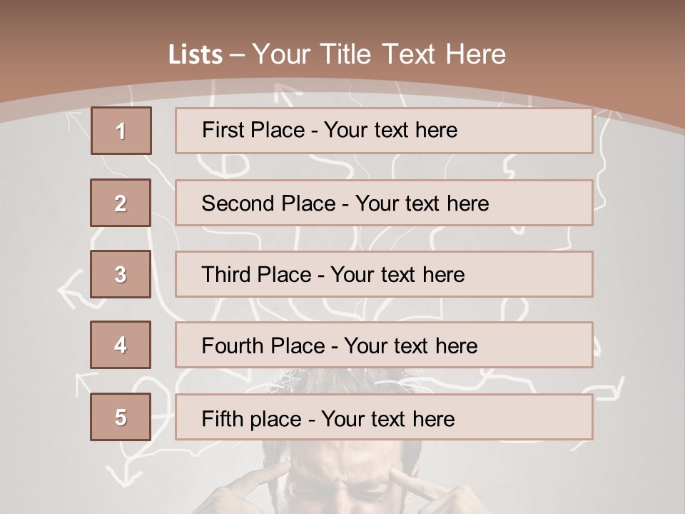 Hard Confusion Business PowerPoint Template