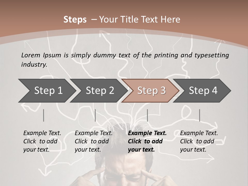 Hard Confusion Business PowerPoint Template