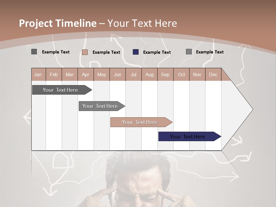 Hard Confusion Business PowerPoint Template