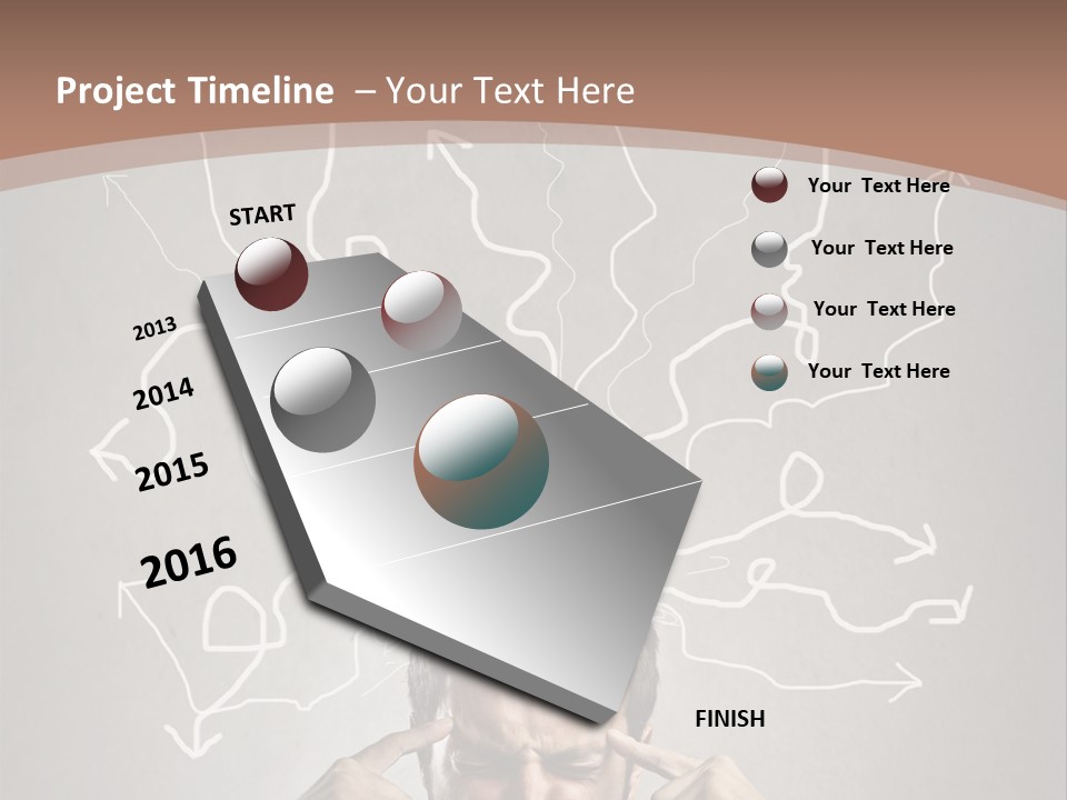 Hard Confusion Business PowerPoint Template