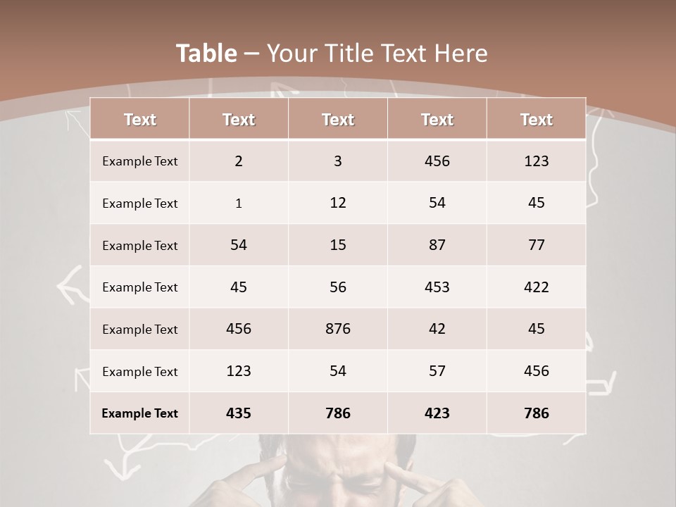 Hard Confusion Business PowerPoint Template