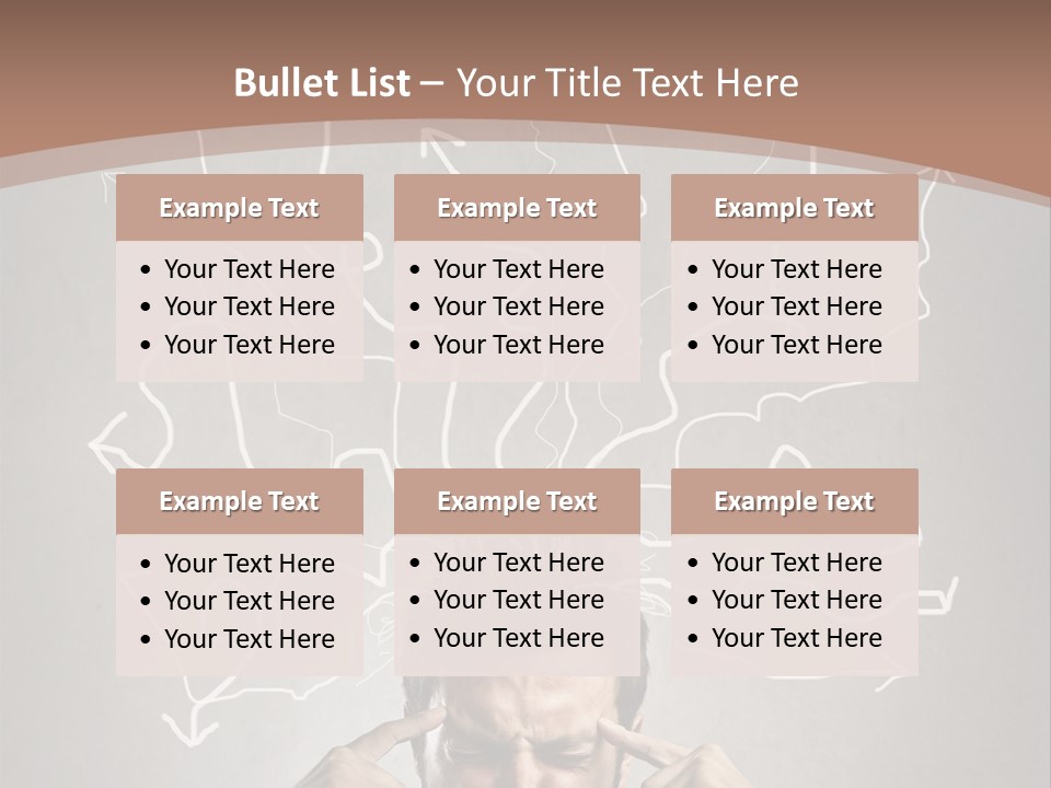 Hard Confusion Business PowerPoint Template