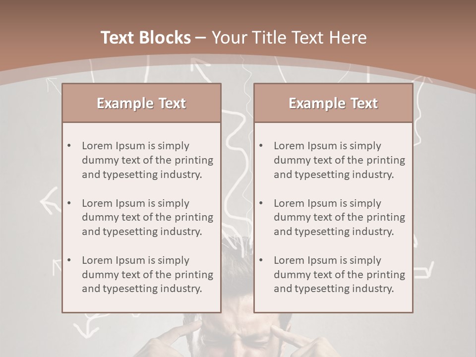 Hard Confusion Business PowerPoint Template