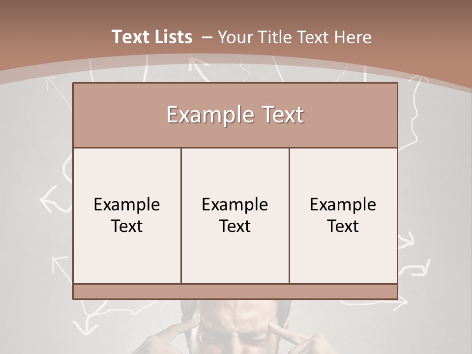 Hard Confusion Business PowerPoint Template