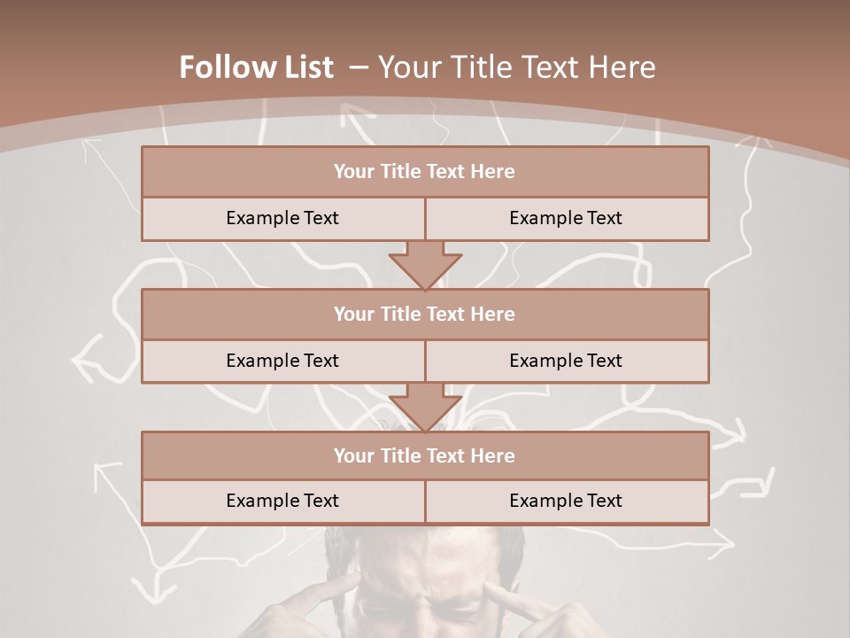Hard Confusion Business PowerPoint Template