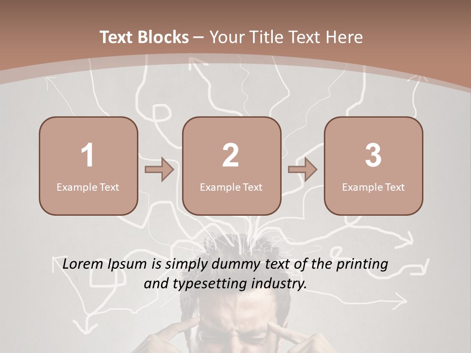 Hard Confusion Business PowerPoint Template