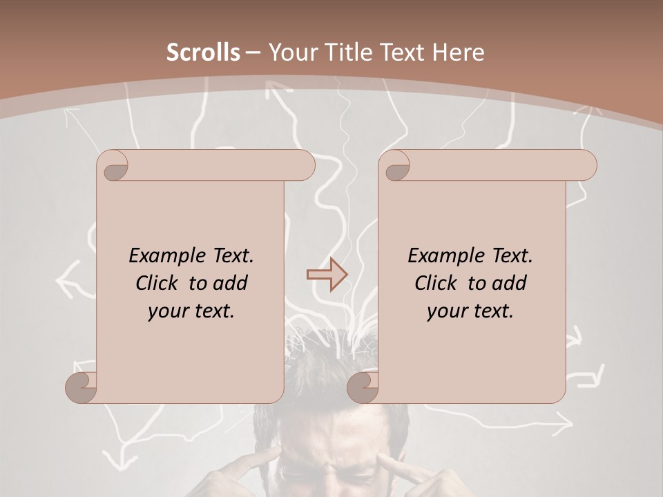 Hard Confusion Business PowerPoint Template