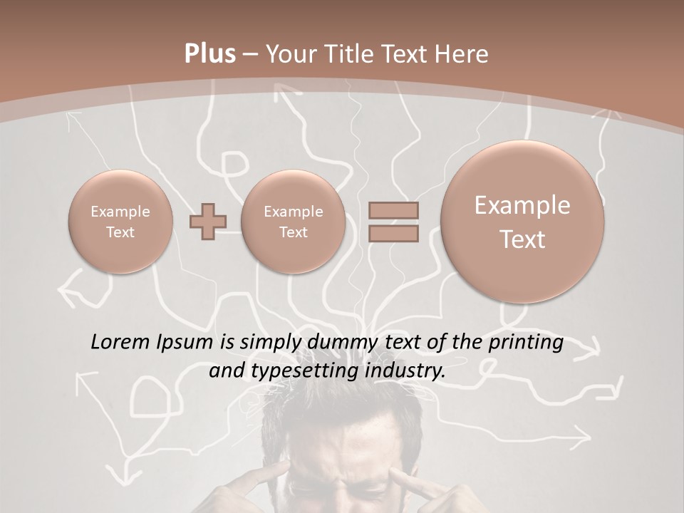 Hard Confusion Business PowerPoint Template