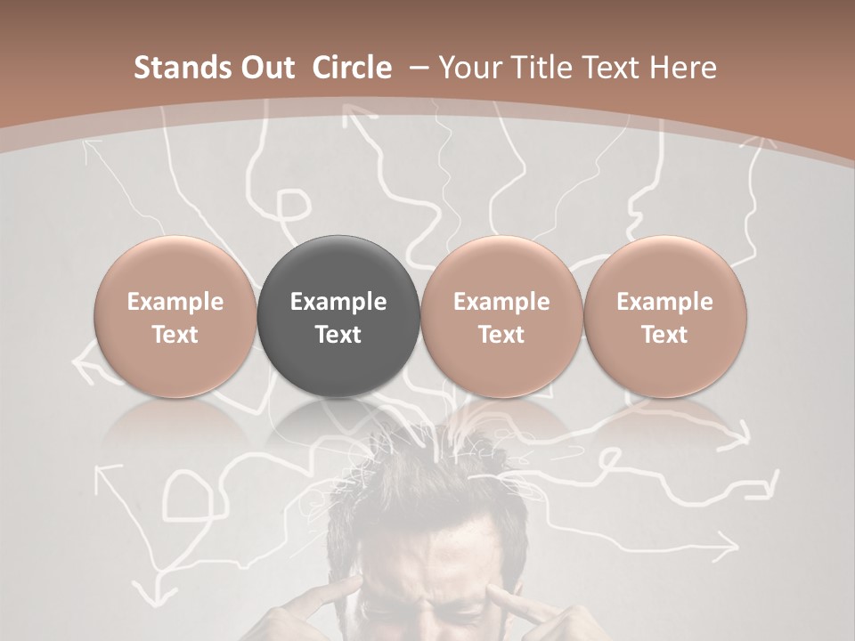 Hard Confusion Business PowerPoint Template