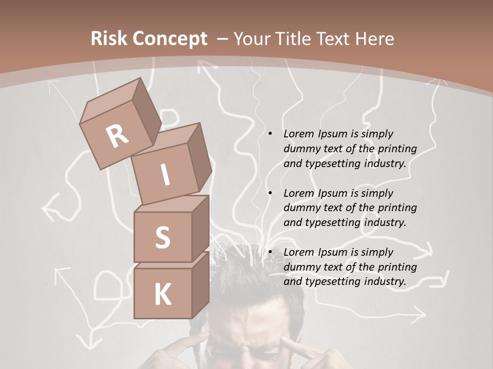 Hard Confusion Business PowerPoint Template