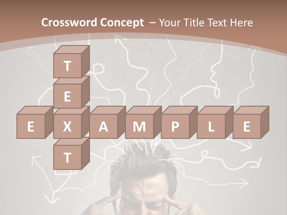 Hard Confusion Business PowerPoint Template