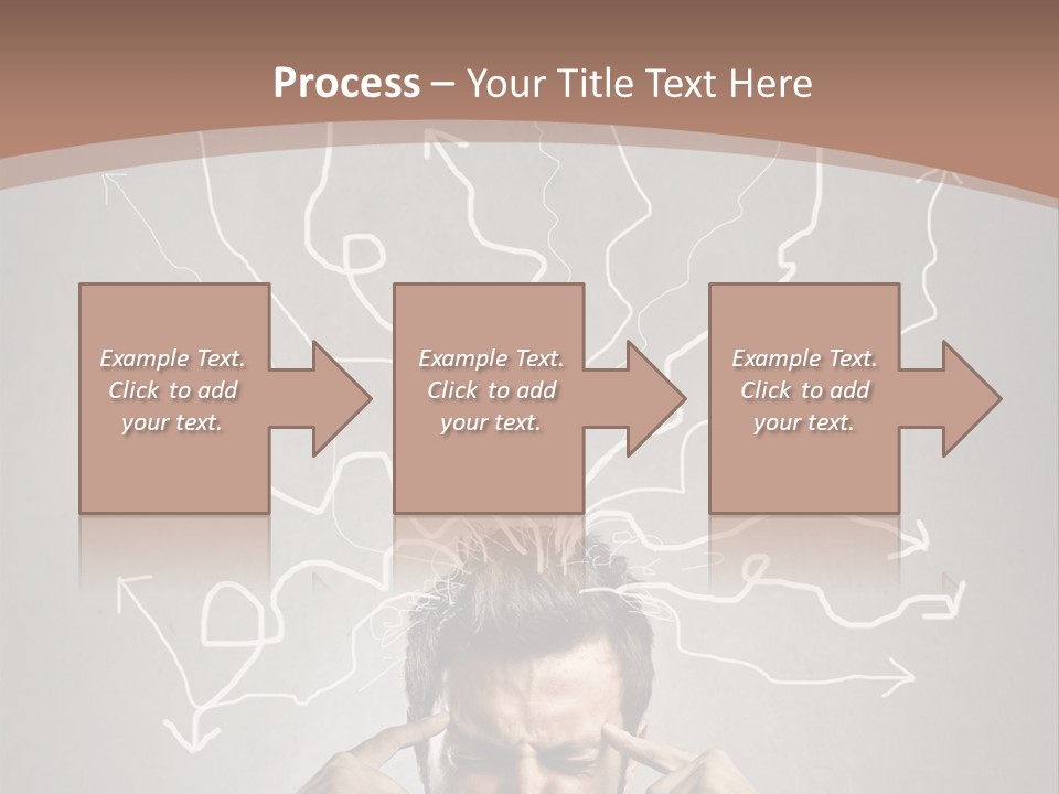 Hard Confusion Business PowerPoint Template