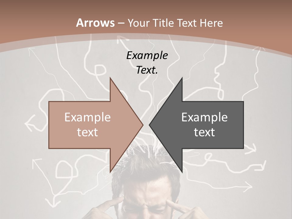 Hard Confusion Business PowerPoint Template