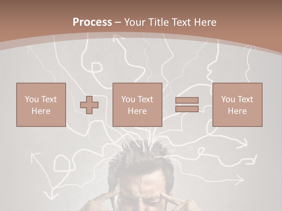 Hard Confusion Business PowerPoint Template
