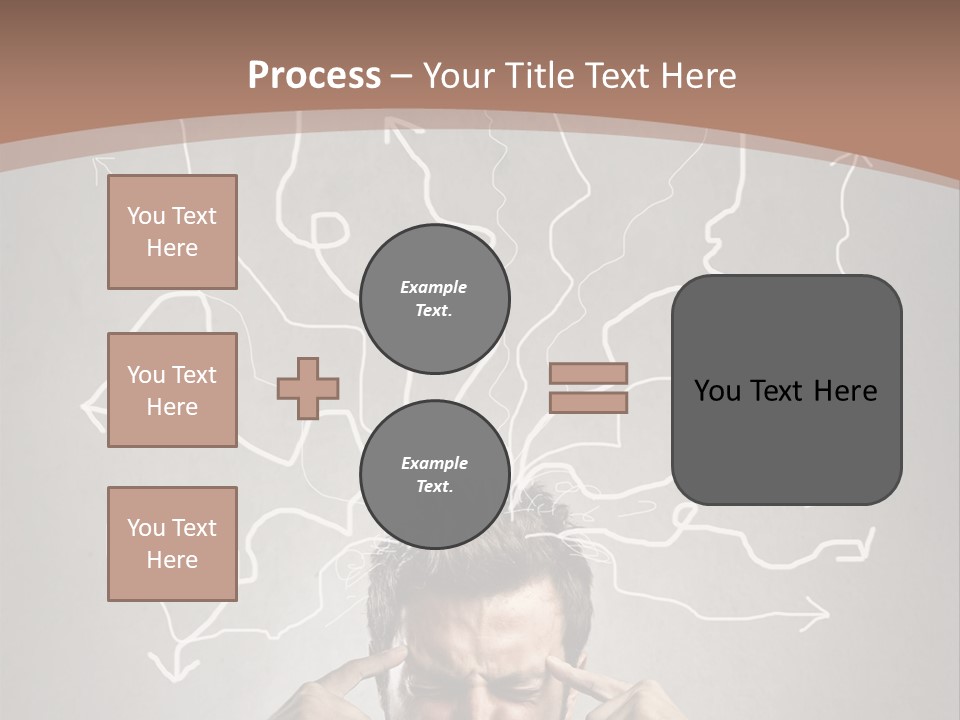 Hard Confusion Business PowerPoint Template