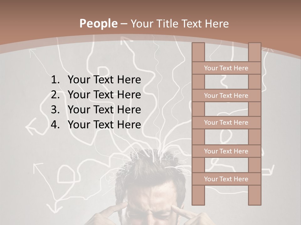 Hard Confusion Business PowerPoint Template