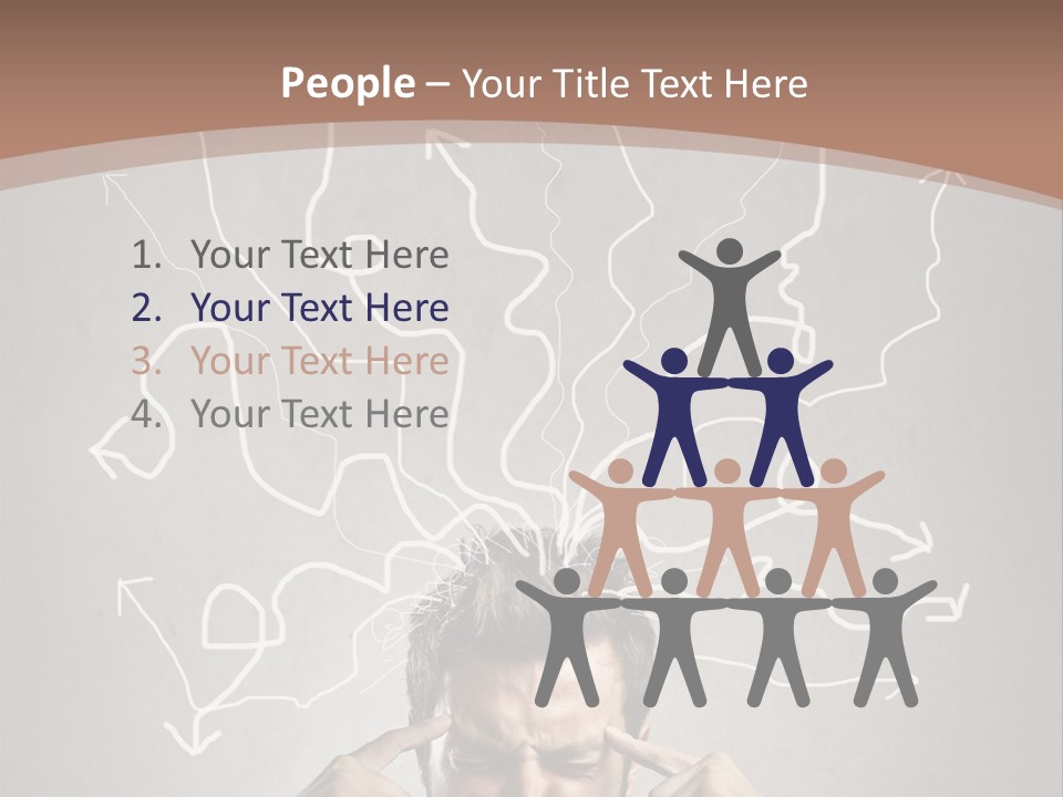 Hard Confusion Business PowerPoint Template