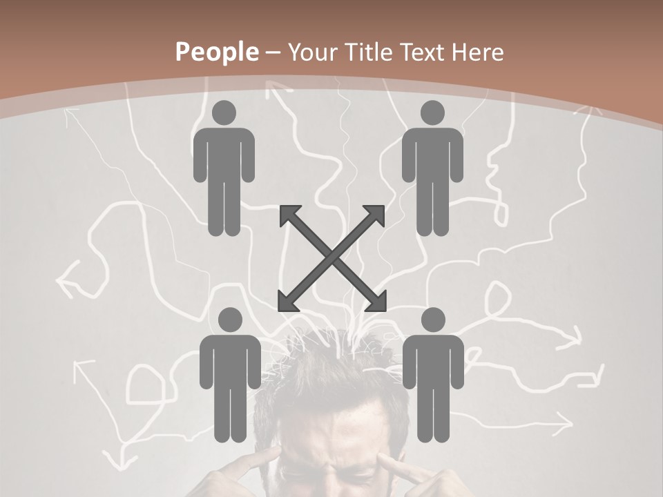 Hard Confusion Business PowerPoint Template