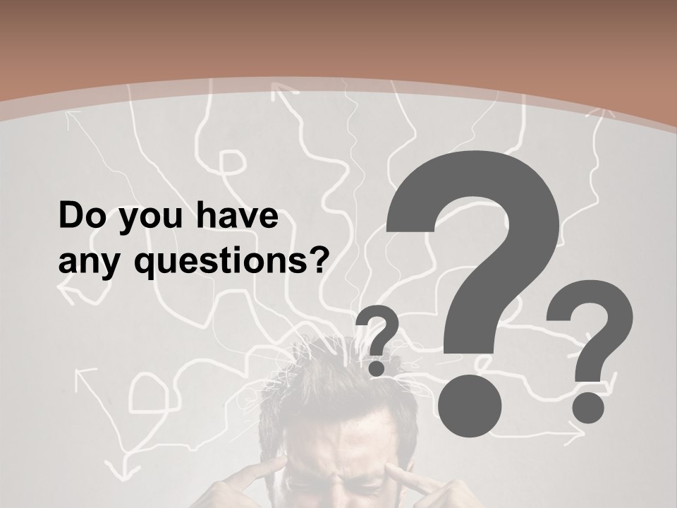 Hard Confusion Business PowerPoint Template