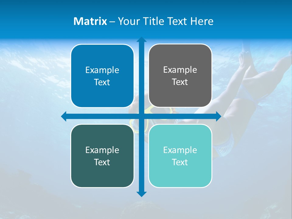 Outdoor Female Wet PowerPoint Template