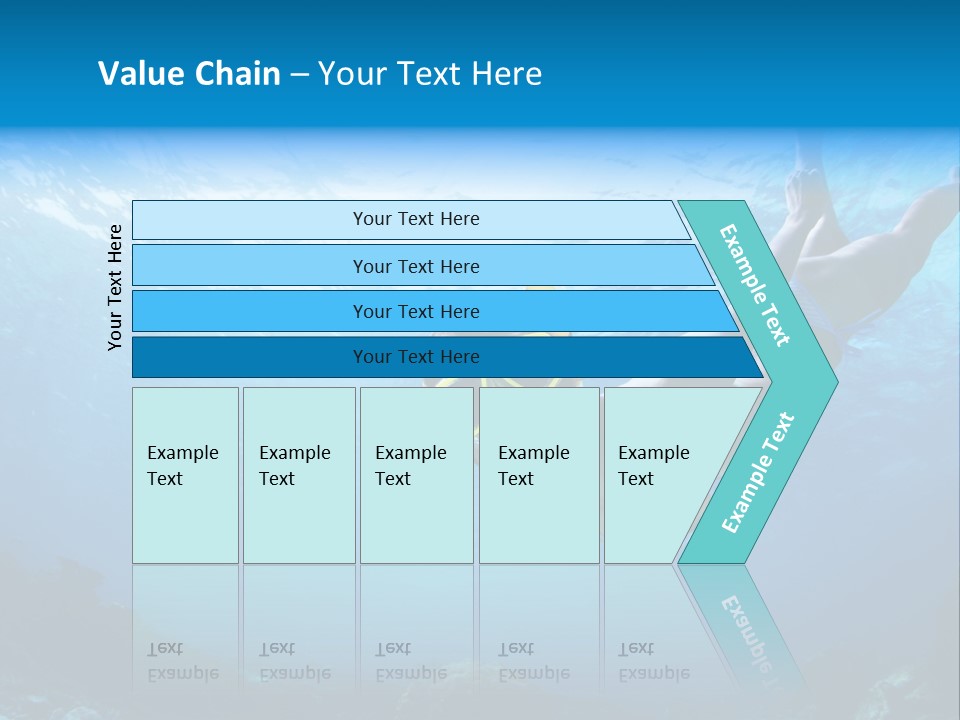 Outdoor Female Wet PowerPoint Template