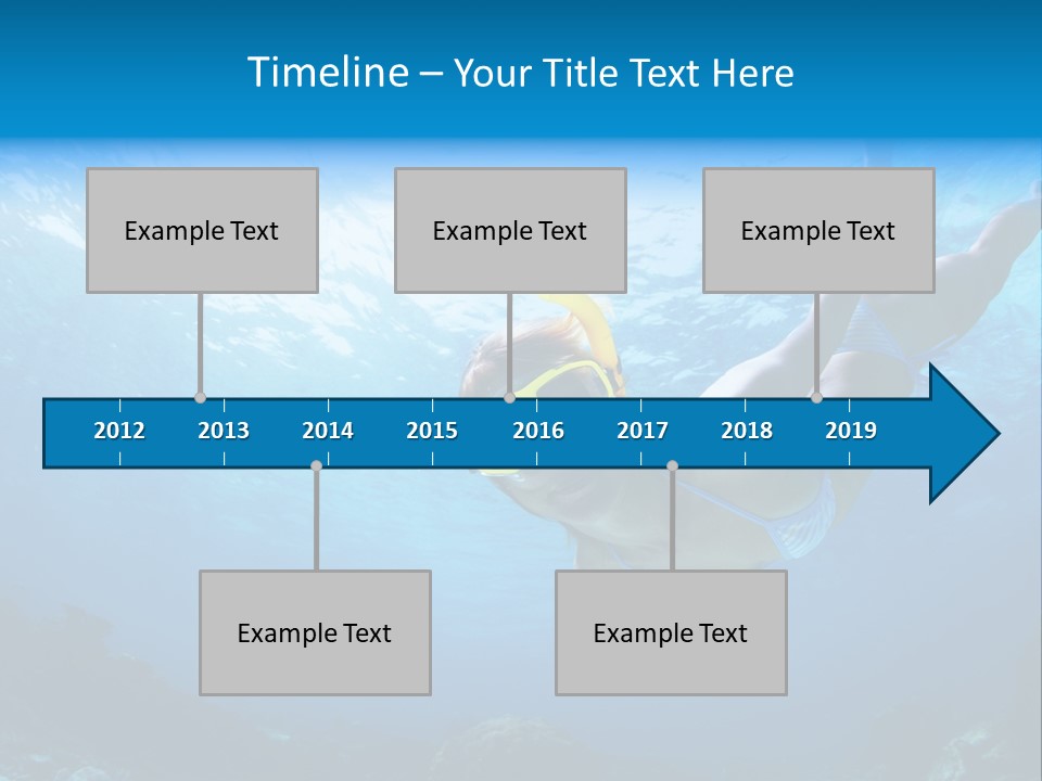 Outdoor Female Wet PowerPoint Template