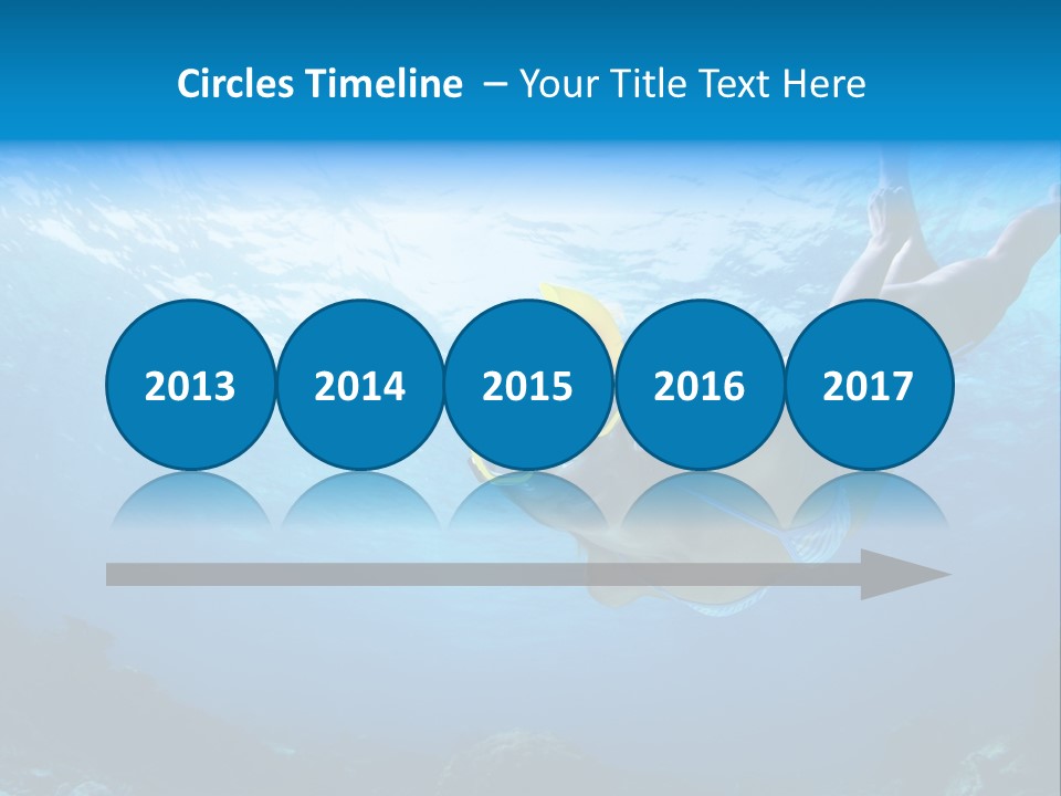 Outdoor Female Wet PowerPoint Template