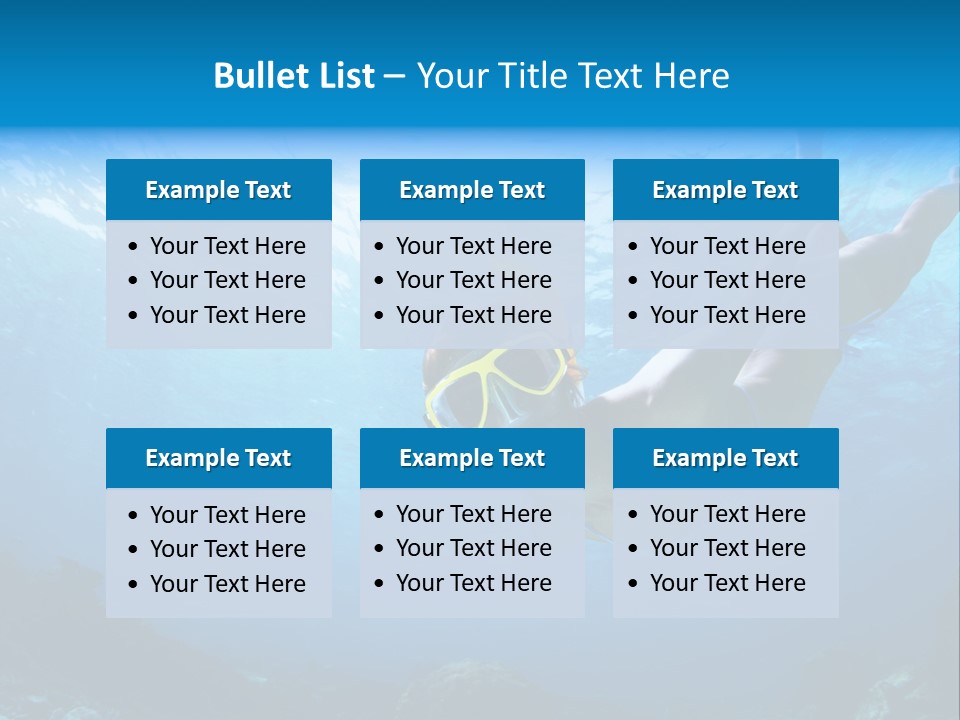 Outdoor Female Wet PowerPoint Template