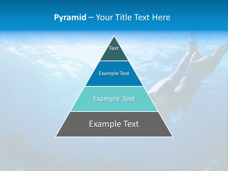 Outdoor Female Wet PowerPoint Template