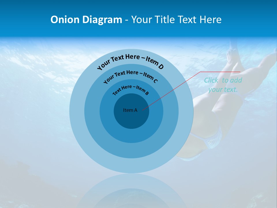 Outdoor Female Wet PowerPoint Template