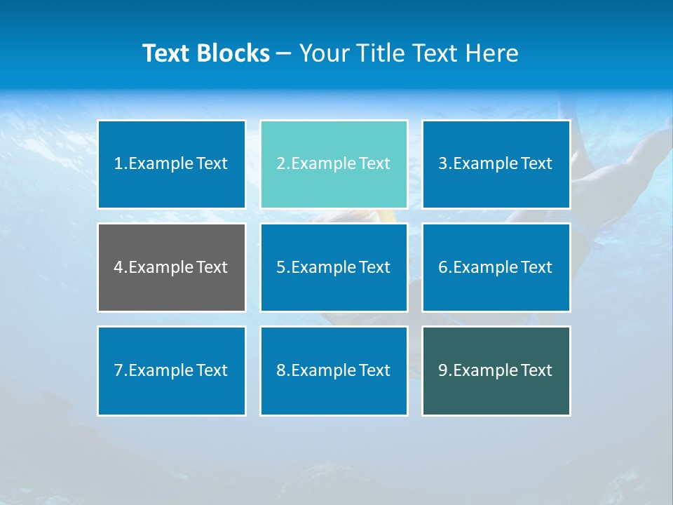 Outdoor Female Wet PowerPoint Template