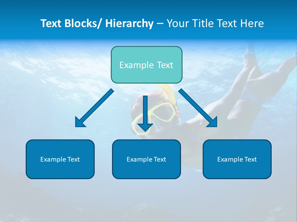 Outdoor Female Wet PowerPoint Template