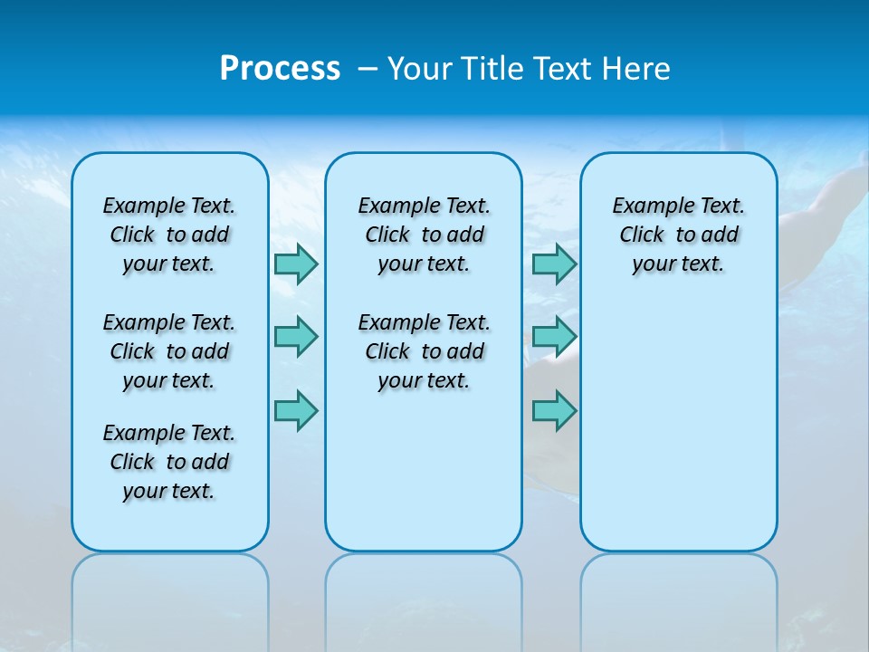 Outdoor Female Wet PowerPoint Template