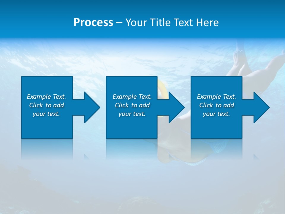 Outdoor Female Wet PowerPoint Template