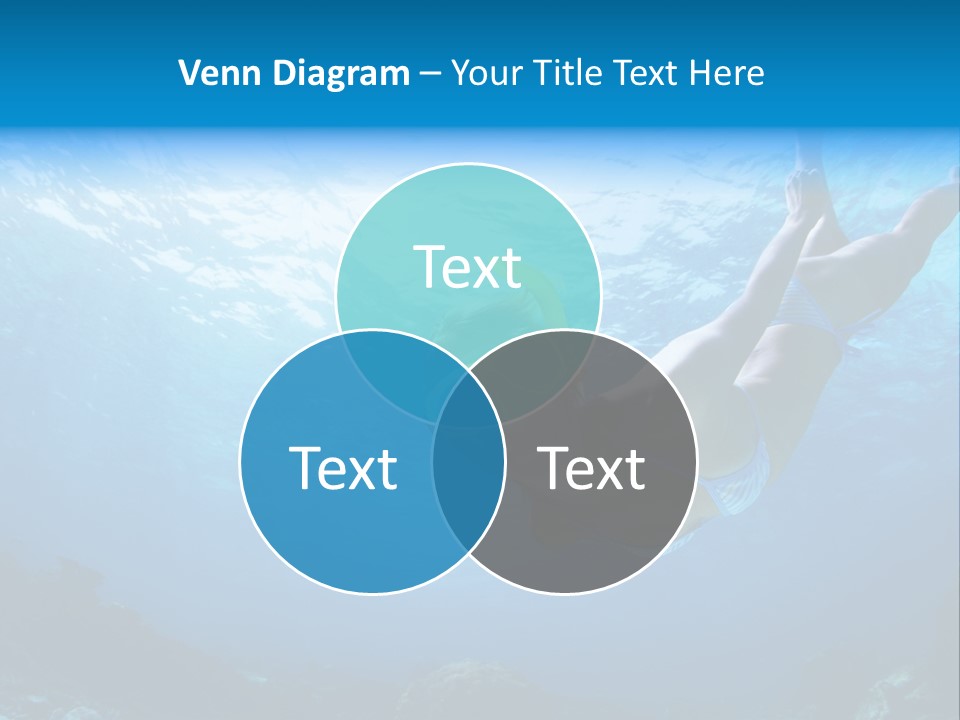 Outdoor Female Wet PowerPoint Template